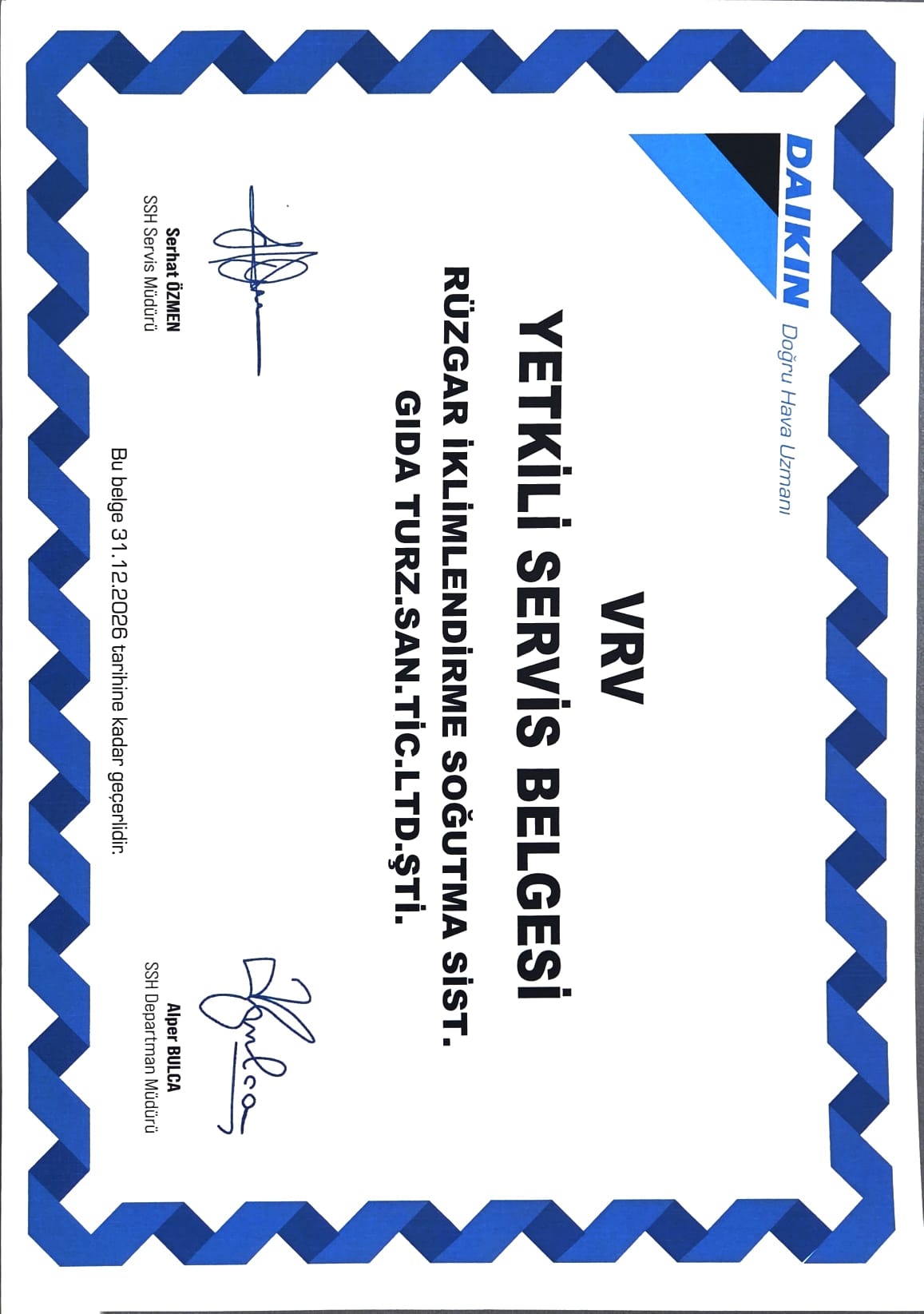 Daikin VRV